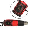 Elektromos fűtőfáklya hőmérséklet-szabályozással 0-600 fok C légáram 300-500 l/min + 4 cserélhető hegy 1850W
