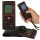 Digitális lézeres távolságmérő, vízálló, IP54, 3 mm/60 m tok, elemes működésű