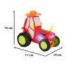RC ugráló, táncoló traktor hangokkal, piros
