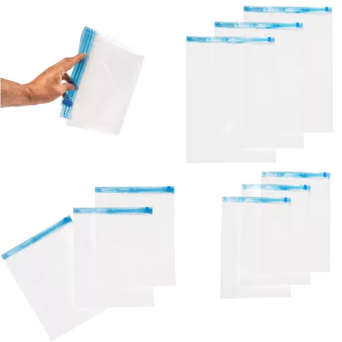Feltekert articol pentru haine 9 bucată 3 în mărime 35x50cm, 40x50cm, 50x70cm