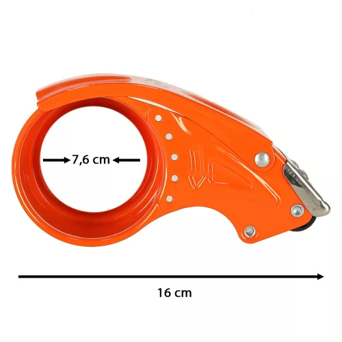 Ragasztószalag adagoló, hegesztőgép, csomagológép, fém, 5cm