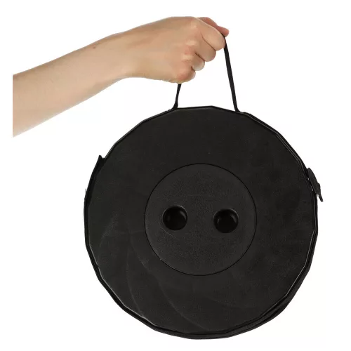 pliabil scaun, telescopic, portabil, scaun turistic, negru, 200 kg