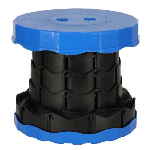 pliabil scaun, telescopic, portabil, scaun turistic, albastru, 200 kg