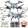 Syma X5HW 2.4GHz RC Drón Wi-Fi Kamera Kék