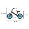 Trike Fix Balance terepkerékpár fekete és kék színben