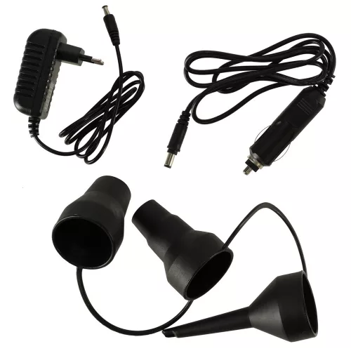 electric pompă gonflabil pentru saltea, pentru minge, pentru ponton, accesoriu, turista, portabil, mobil, 2 1 în, 12V/240V, pentru duze