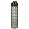 1 literes vizespalack, fekete