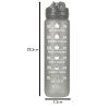 1 literes vizespalack, fekete