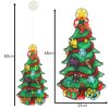 LED függőlámpák karácsonyfadíszhez 45cm