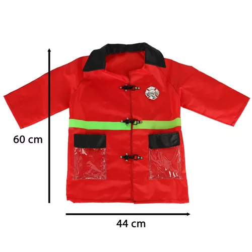 Tűzoltó walkie-talkie karneváli jelmez 3-8 éves korig