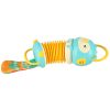 Harmonia harmonika gyerekeknek narancssárga bagoly játék LED 30cm