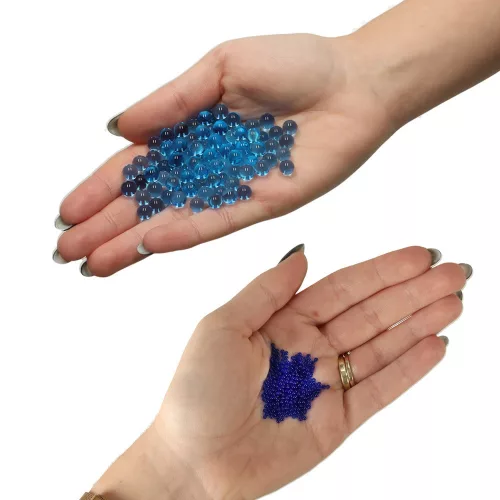 Apă gél bile hidrogel pentru flori albastru 250g 50.000 buc 7-8mm