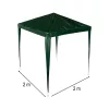 Kerti pavilon, kereskedelmi partisátor, zöld pavilon 2 x 2 m