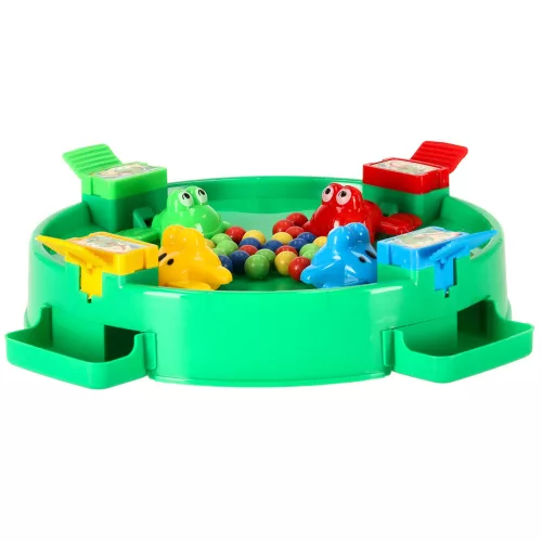 Hungry Frogs săritor Articol Arcade Jucărie 4 Jucărie 3+ XXL Verde