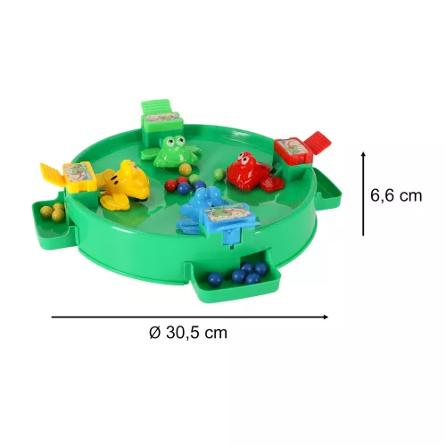Hungry Frogs săritor Articol Arcade Jucărie 4 Jucărie 3+ XXL Verde
