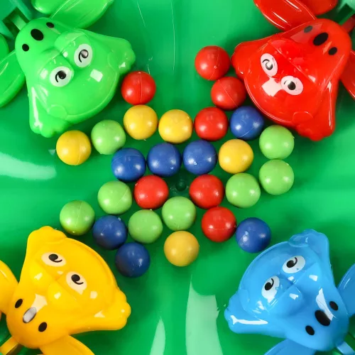 Hungry Frogs săritor Articol Arcade Jucărie 4 Jucărie 3+ XXL Verde