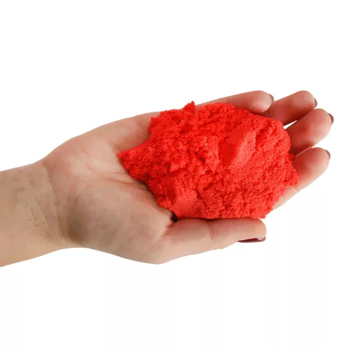 Szenzoros homok gyerekeknek 1 kg-os piros zacskóban