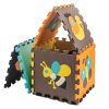 Habszivacs puzzle szőnyeg gyerekeknek 9 el. színű