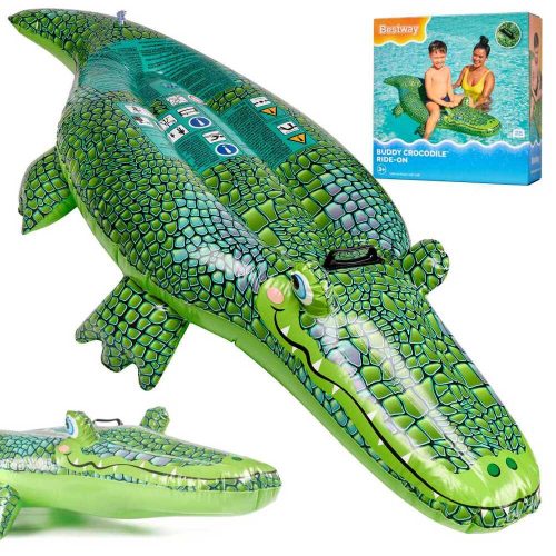 BESTWAY 41477 Felfújható Krokodil Játék