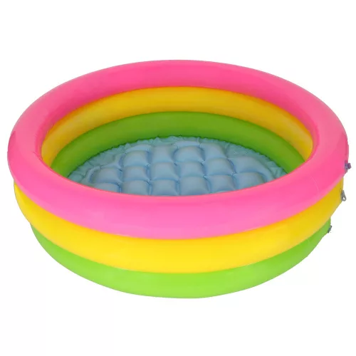 INTEX 57107 Rainbow felfújható kerti medence gyerekeknek