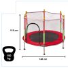 Gyermek kerti trambulin 140cm piros