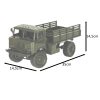 Katonai auto RC off-road 4WD 1:16 RTR