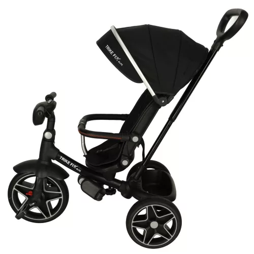 TRIKE FIX Elite 2 1 în tricicletă, 6 1 în Cărucior, negru