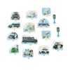 Rendőrségi auto pálya puzzle 47 db.