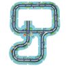Rendőrségi auto pálya puzzle 47 db.