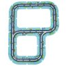 Rendőrségi auto pálya puzzle 47 db.