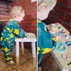 Lulilo montessori színes manipulációs asztal