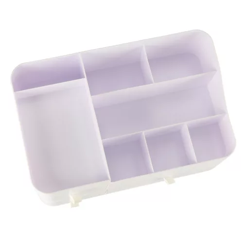 Kozmetikai organizator, cutie, depozitare, cutie cu sertare, mare XXL