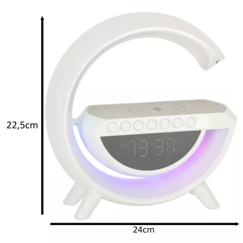 RGB LED jucărie lampă Boxă cablu fără încărcător articol ceas