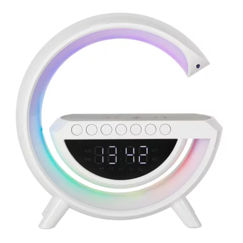 RGB LED jucărie lampă Boxă cablu fără încărcător articol ceas