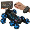 RC távirányítós auto 8 kerekű világzenével