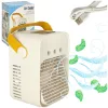 Portabil aparat de aer condiționat, masăi aparat de aer condiționat, mini aparat de răcire cu apă, 3 1 în USB LED