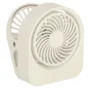 masăi ventilator csipesszel, cablu fără, USB accesoriu, 3 accesoriu, 11,5 cm alb