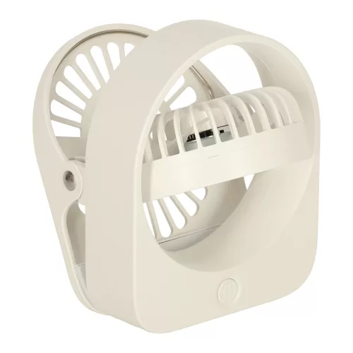 masăi ventilator csipesszel, cablu fără, USB accesoriu, 3 accesoriu, 11,5 cm alb