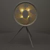 masăi ventilator, cablu fără articol, USB, telecomandă, cu lampă, 4 accesoriu, 18 cm alb