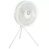 masăi ventilator, cablu fără articol, USB, telecomandă, cu lampă, 4 accesoriu, 18 cm alb