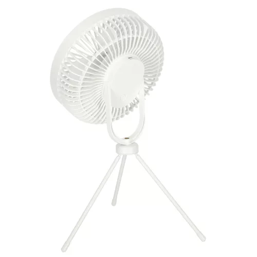 masăi ventilator, cablu fără articol, USB, telecomandă, cu lampă, 4 accesoriu, 18 cm alb