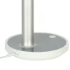 masăi ventilator, portabil cablu fără USB ventilator cu acumulator, reglabil, 4 accesoriu, LED, 38 cm alb