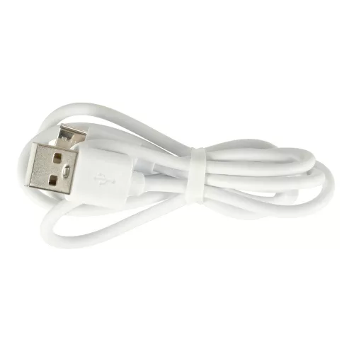 masăi ventilator, portabil cablu fără USB ventilator cu acumulator, reglabil, 4 accesoriu, LED, 38 cm alb