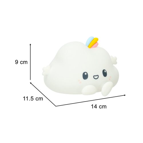 Szilikon ézjikai fény RGB felhő