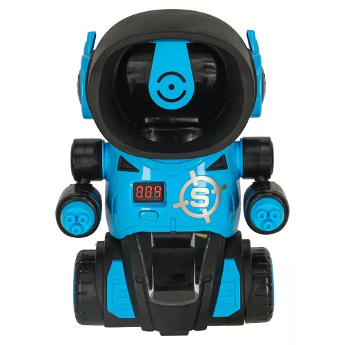 Robot arcade játék céllövöldözős játék + 2x fegyver + golyók