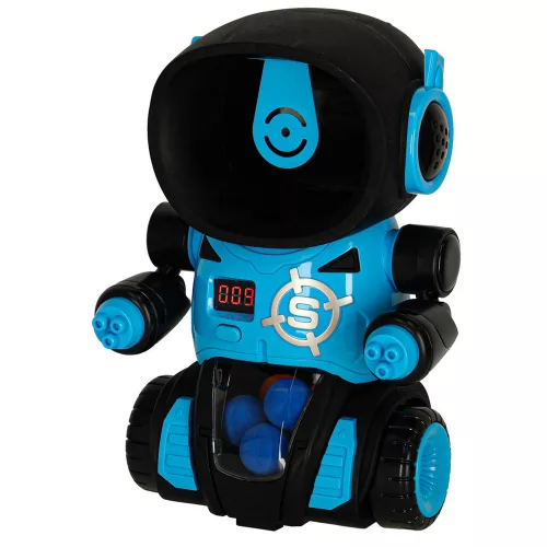 Robot arcade játék céllövöldözős játék + 2x fegyver + golyók