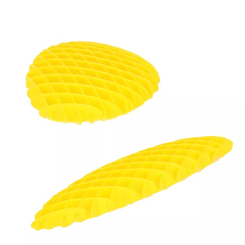 Fidget Worm antistres senzorial Jucărie Galben