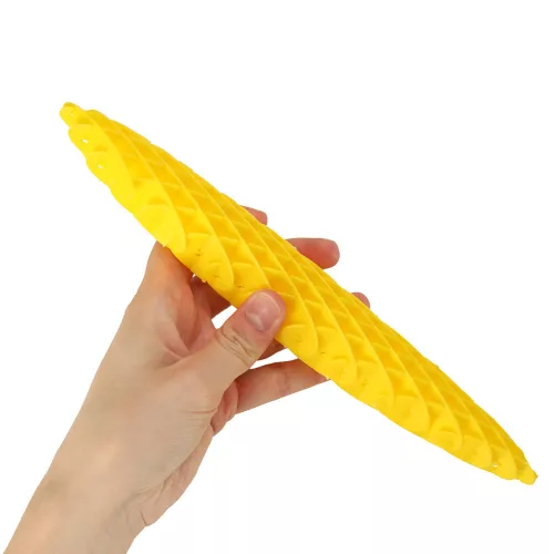 Fidget Worm antistres senzorial Jucărie Galben