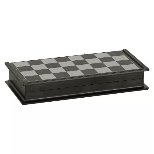 Magnetic sakk klasszikus de călătorie puzzle jucărie cu magnet, cu închidere în cutie