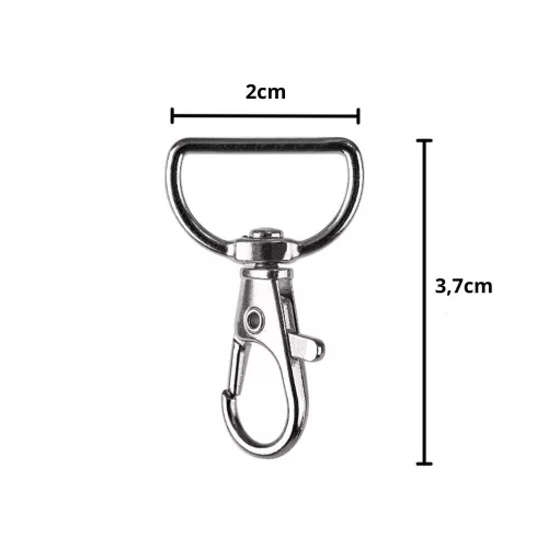 Metal horog 20 mm 500 buc.